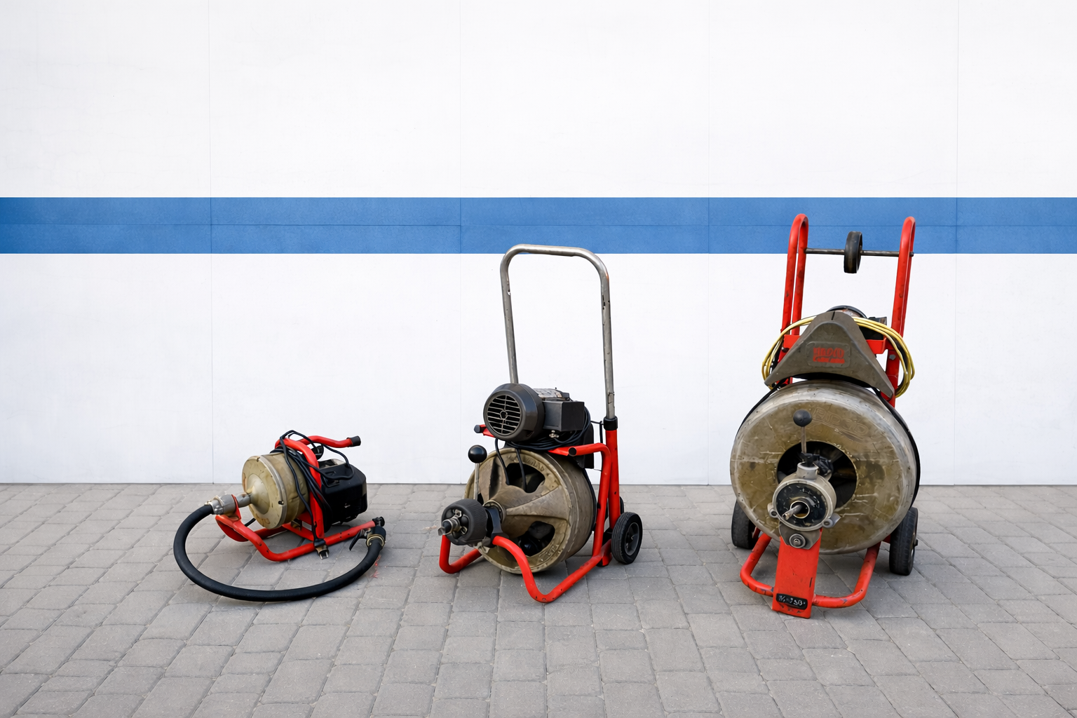 Profesjonalny sprzęt do czyszczenia kanalizacji